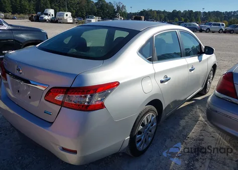 2014 Nissan Sentra S из США, поврежденный, VIN 3N1AB7AP1EL678742